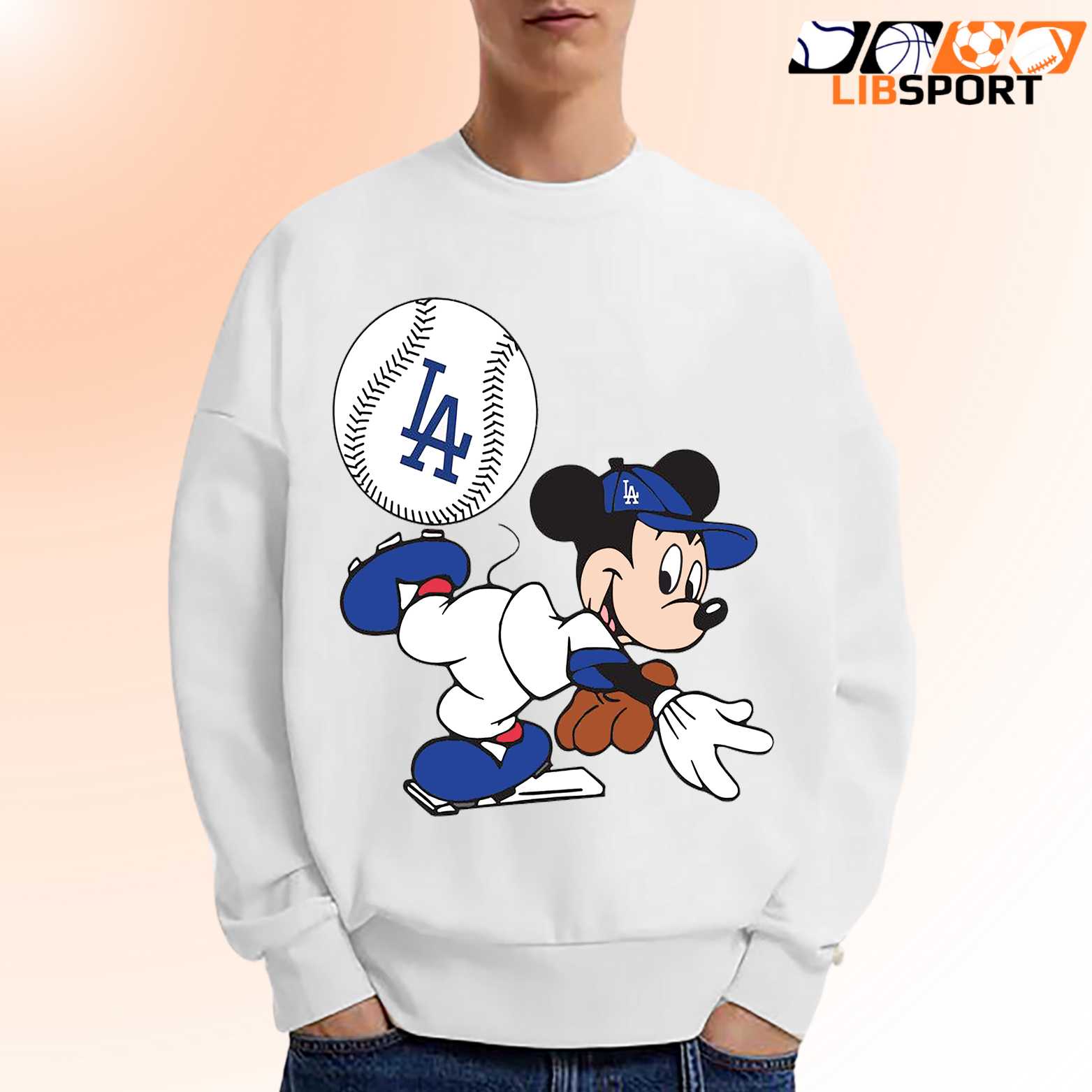 Los Angeles Dodgers Mickey T Shirt, Streetwear Graphic Unisex Tee